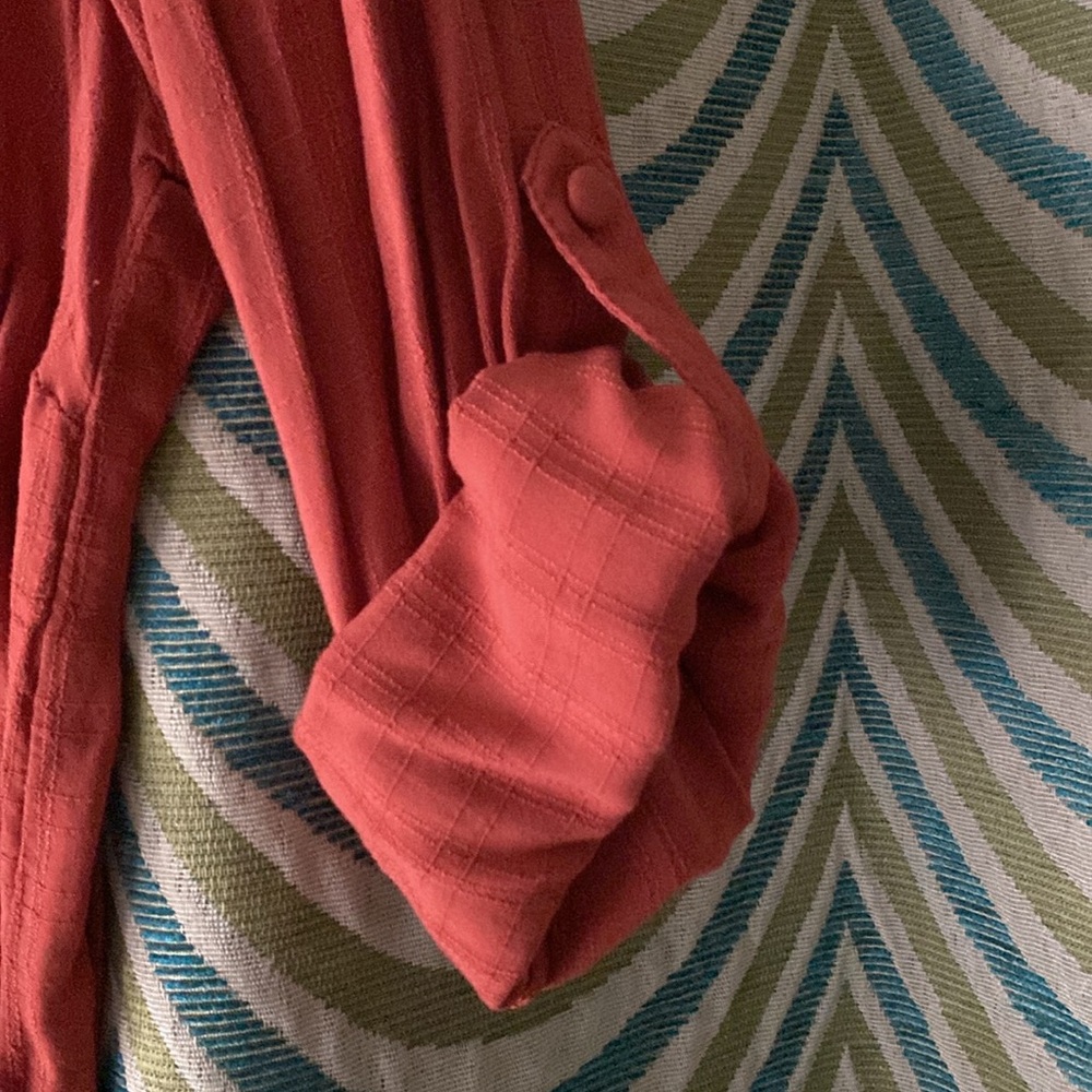 Torrid Rust Blouse - Picture 4 of 5